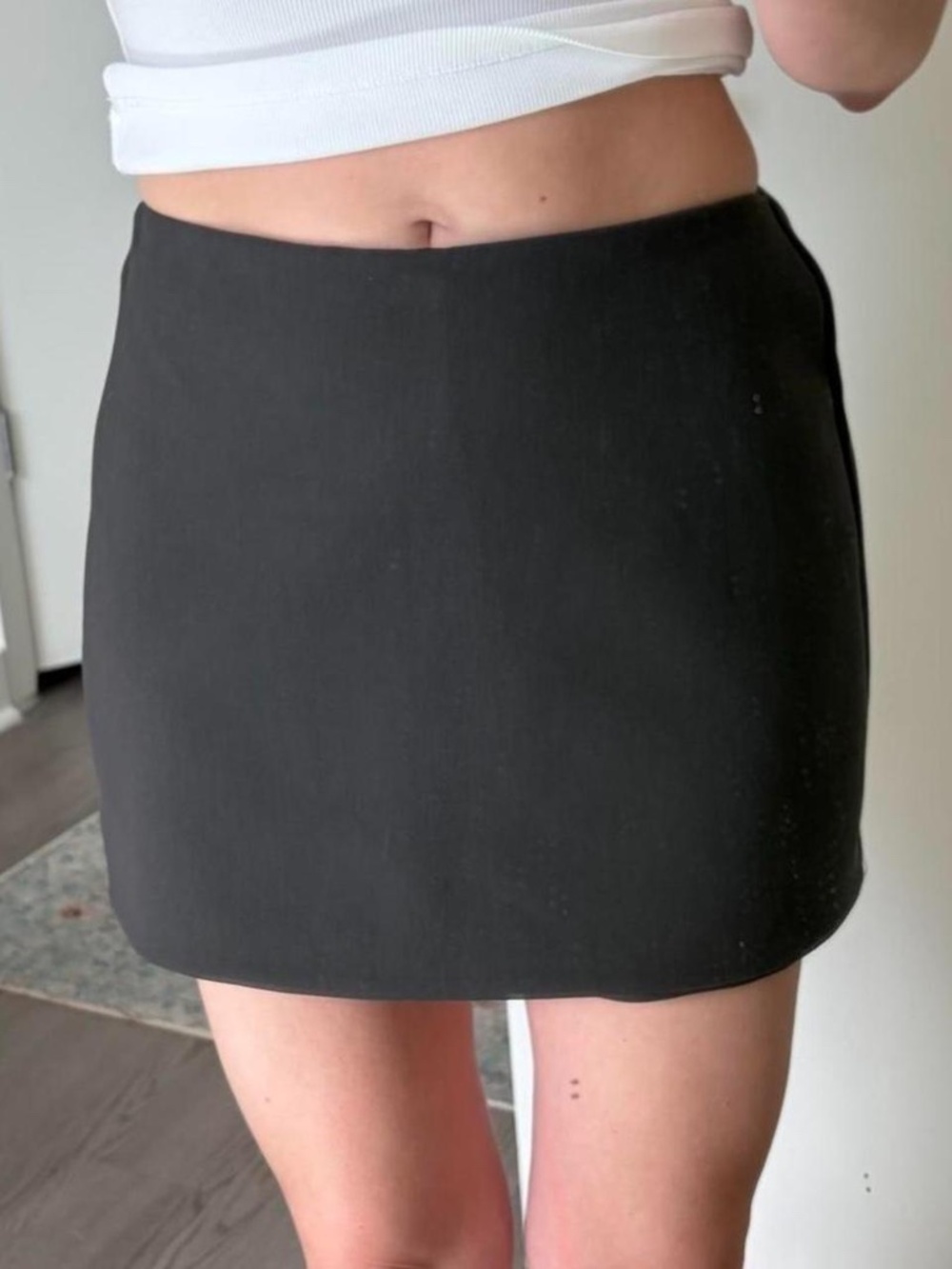 Zara Women's Black and Grey Shorts